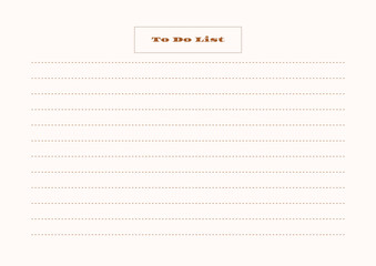 Minimalist abstract monochtome planner. Daily, weekly, monthly planner template. Blank printable vertical notebook page with space for notes and goals