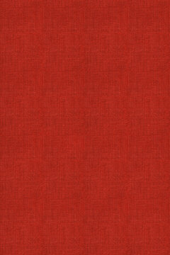 Red fabric background &ndash; seamless high resolution texture of textile material. Solid red canvas backdrop of woven linen cloth swatch.