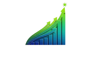 Christmas Tree Gradient Illustration Design.