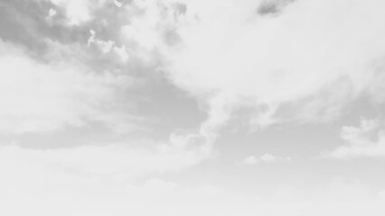 Heavy Clouds in Moody Gray Tones. 