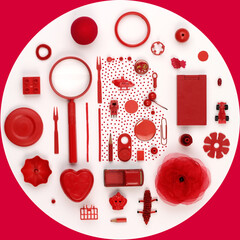 red composition © drbankito