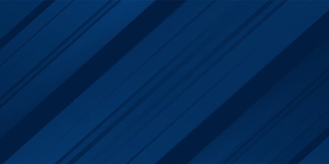 Obraz premium Dark blue modern business abstract background. Vector illustration design for presentation, banner, cover, web, flyer, card, poster, wallpaper, texture, slide, magazine, and powerpoint