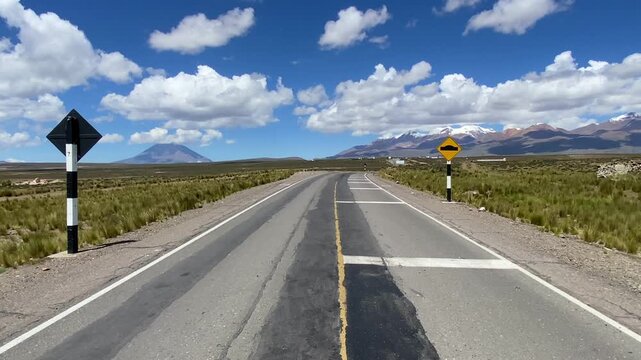 El Misti, conical volcano with two summit craters, Cusco, Peru