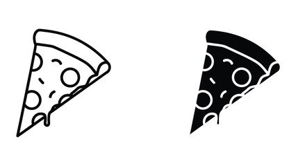 Pizza Slice Vector Illustration