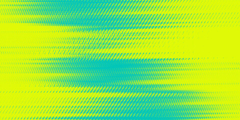 Neon green yellow background with grunge texture brush strokes. Squiggle bold smears template. Grainy bold bright brush strokes. Punk neon vector texture background. Backdrop street art design. © Samsul