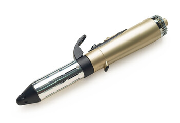 Hair styling device on a white isolated background