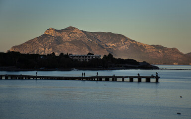 Obraz premium sunset on the sea