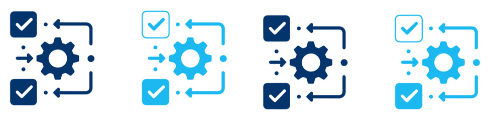 workflow decision process automation icon