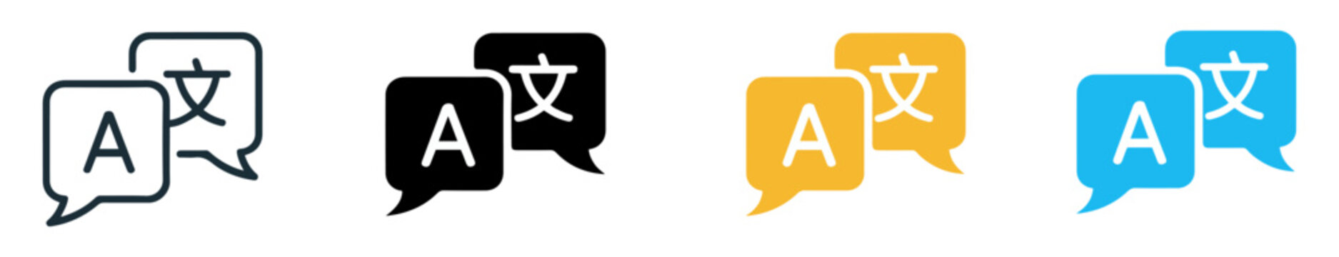 global translation language switch icon