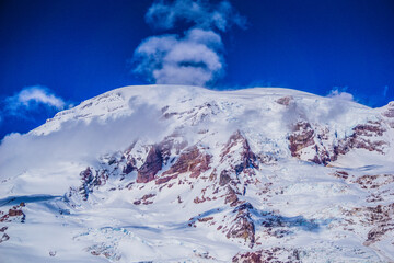  Mountain Covered Snow With