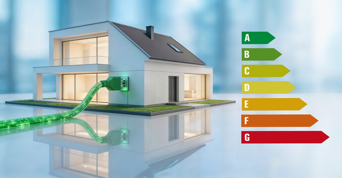 Performances &eacute;nerg&eacute;tiques, dpe, transition &eacute;cologique, maison basse consommation