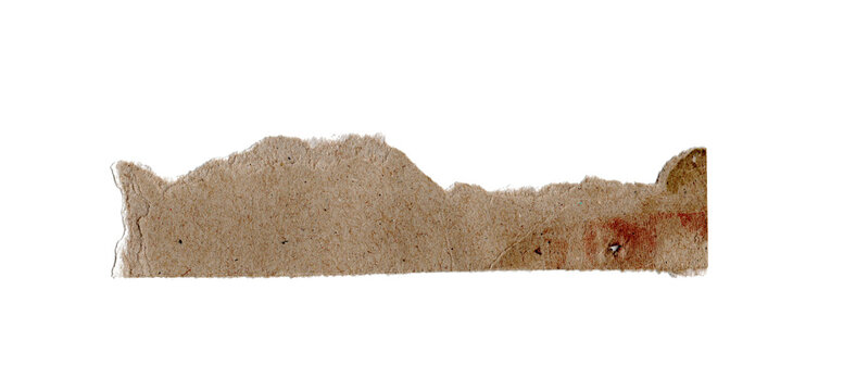 ripped element set of torn paper edges isolated with clipping path on background. torn paper texture, ripped of paper designs and jagged paper edges create a raw, artistic look