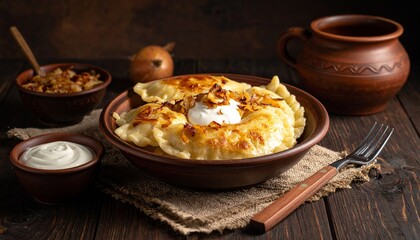 Pierogi mit Kartoffel-Quark-F&uuml;llung