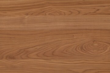 Obraz premium Warm Medium Brown Natural Walnut Wood Grain Horizontal Plank Texture Seamless Background