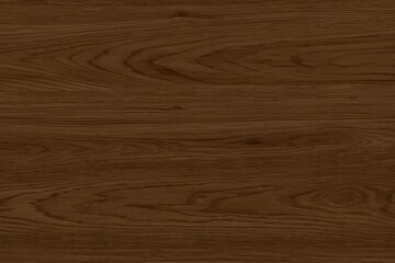 Dark Rich Brown Natural Walnut Wood Grain Horizontal Plank Texture Seamless Background © MD