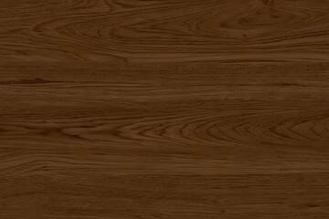 Fototapeta premium Dark Rich Brown Natural Walnut Wood Grain Horizontal Plank Texture Seamless Background