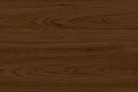 Dark Rich Brown Natural Walnut Wood Grain Horizontal Plank Texture Seamless Background