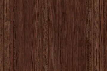 Fototapeta premium Dark Rich Brown Natural Walnut Wood Grain Horizontal Plank Texture Seamless Background