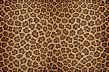 Leopard Fur Pattern Seamless Skin Texture. Close-up leopard coat detail. Wild animal surface design. Realistic leopard hide texture background. Detailed safari macro close-up. Exotic feline pattern.