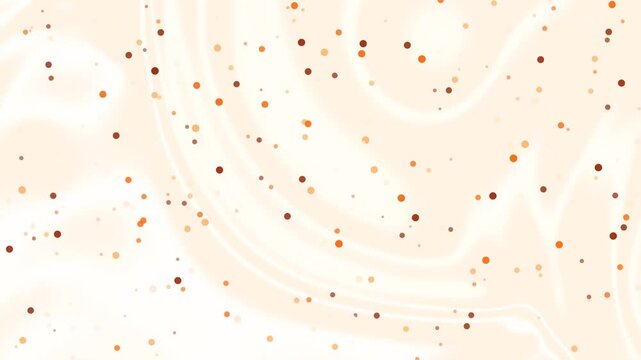 Colorful Speckles on Cream Background Texture.