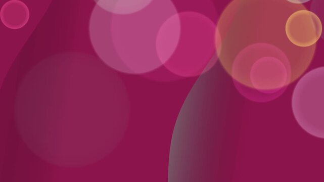Abstract Pink Background with Bokeh Lights.