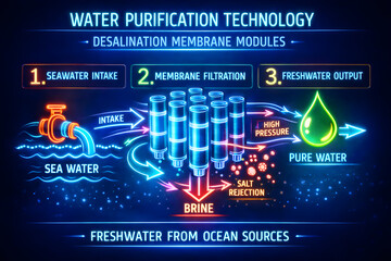 Artificial Intelligence and Machine Learning Visualization Concept for Technology Concepts