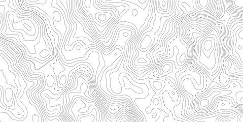 Vector geographic contour mounted map background.The stylized height of the topographic map contour in lines and contours isolated on transparent.  © AFROZAOPORNA