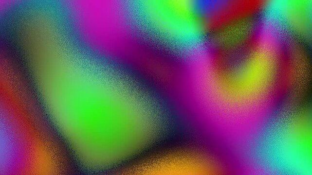 Abstract colorful noise gradient blur animated background. Soft pastel fluid background loop, blurred blend pink purple and green color liquid