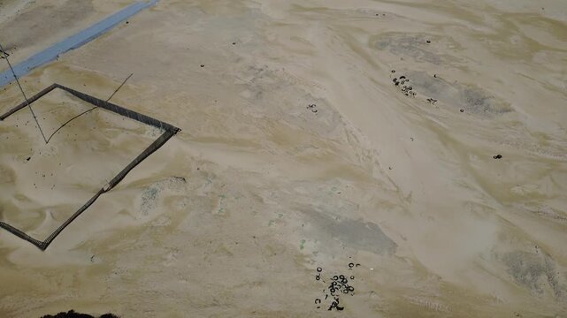 Aerial Drone View of Port Elizabeth South Africa &ndash; Scenic Coastline and Blue Ocean