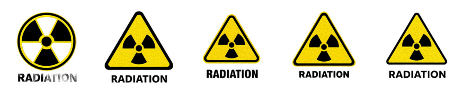 the series of the Set of hand drawn radiation sign Nuclear radiation hazard symbol Radioactive danger isolated on white background PNG,./,
