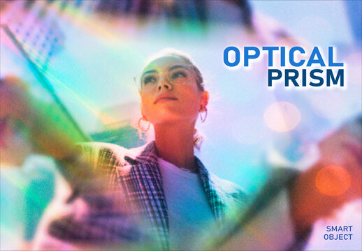 Optical Prism Light Leak Photo Effect