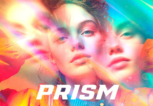 Spectral Prism Light Photo Effect