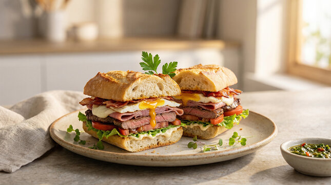 Chivito Sandwich