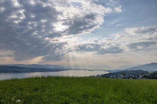 Sonnenaufgang in W&auml;denswil