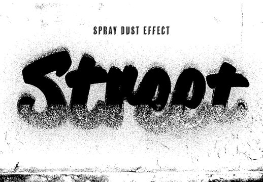 Bad Print Text Effect