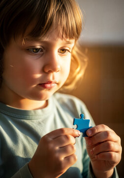 World Autism Awareness Day Blue April