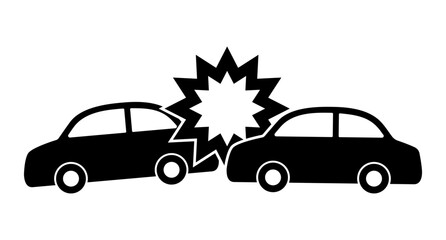 車2台の追突事故