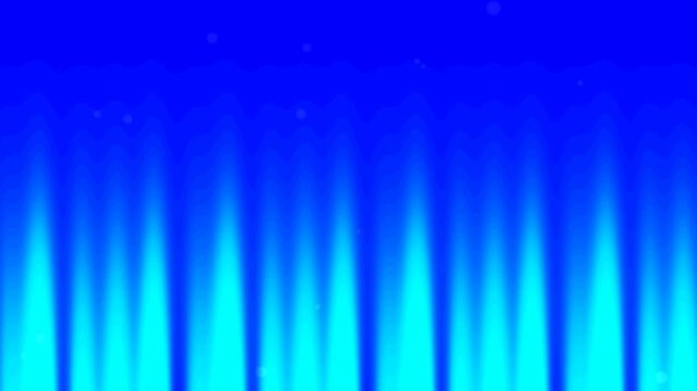Blue flames dancing on a dark background with vibrant glow