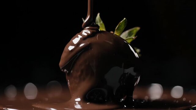 Strawberry dan coklat