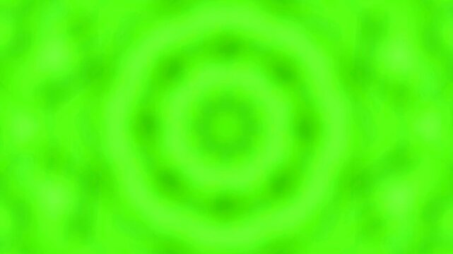 Vibrant Green Pattern with Abstract Geometric Shapes