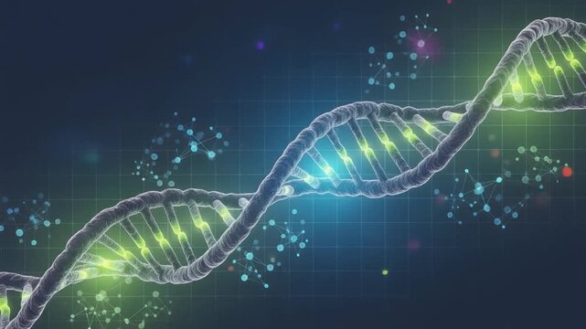 DNA Helix - Genetic Science Biotechnology Molecular Biology Helix.