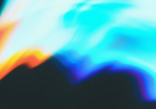 Diagonal Motion Blur Blue and Cyan Gradient