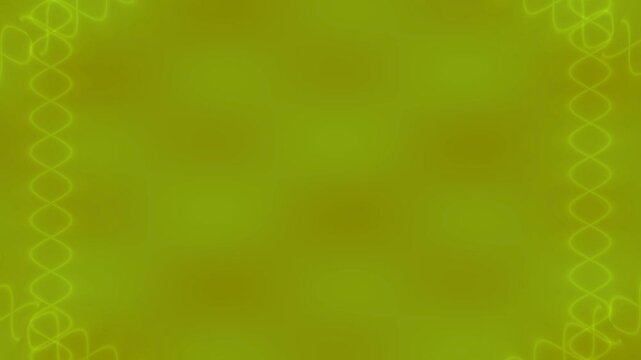 Blurred abstract golden background with decorative border effects