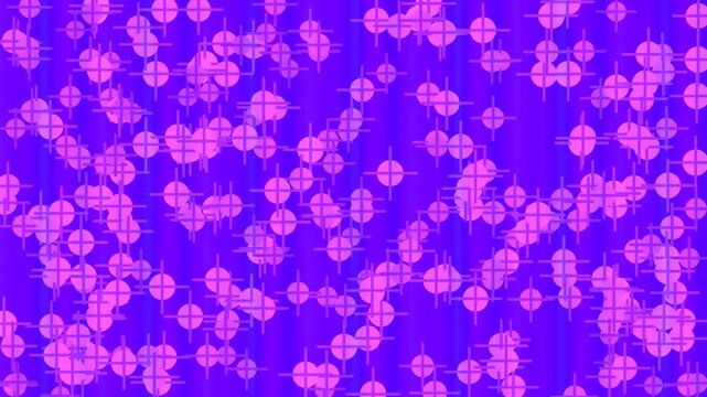 Dynamic Blue Bokeh Light Pattern for Technology and Backgrounds