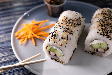 sushi with salmon © DC