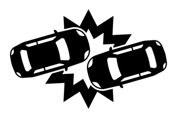 車2台の追突事故