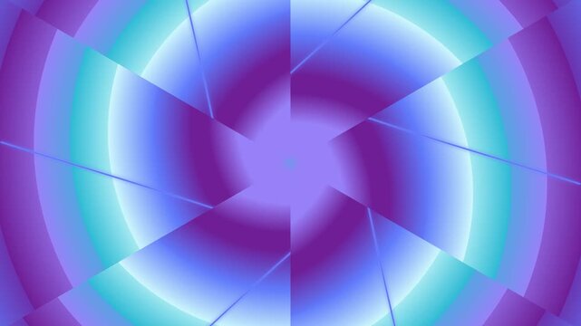 Hypnotic 4K motion graphics with vibrant colors and dynamic patterns