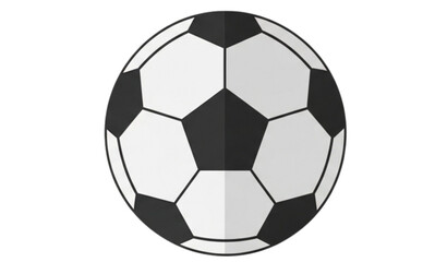 Fototapeta premium Soccer Ball Vector Design Template Isolated on White EPS 10