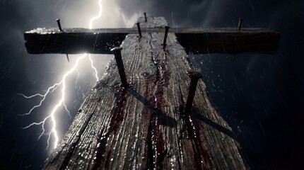 Crucifixion in the Storm