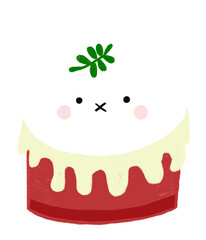 귀여운 토끼푸딩 © Jina